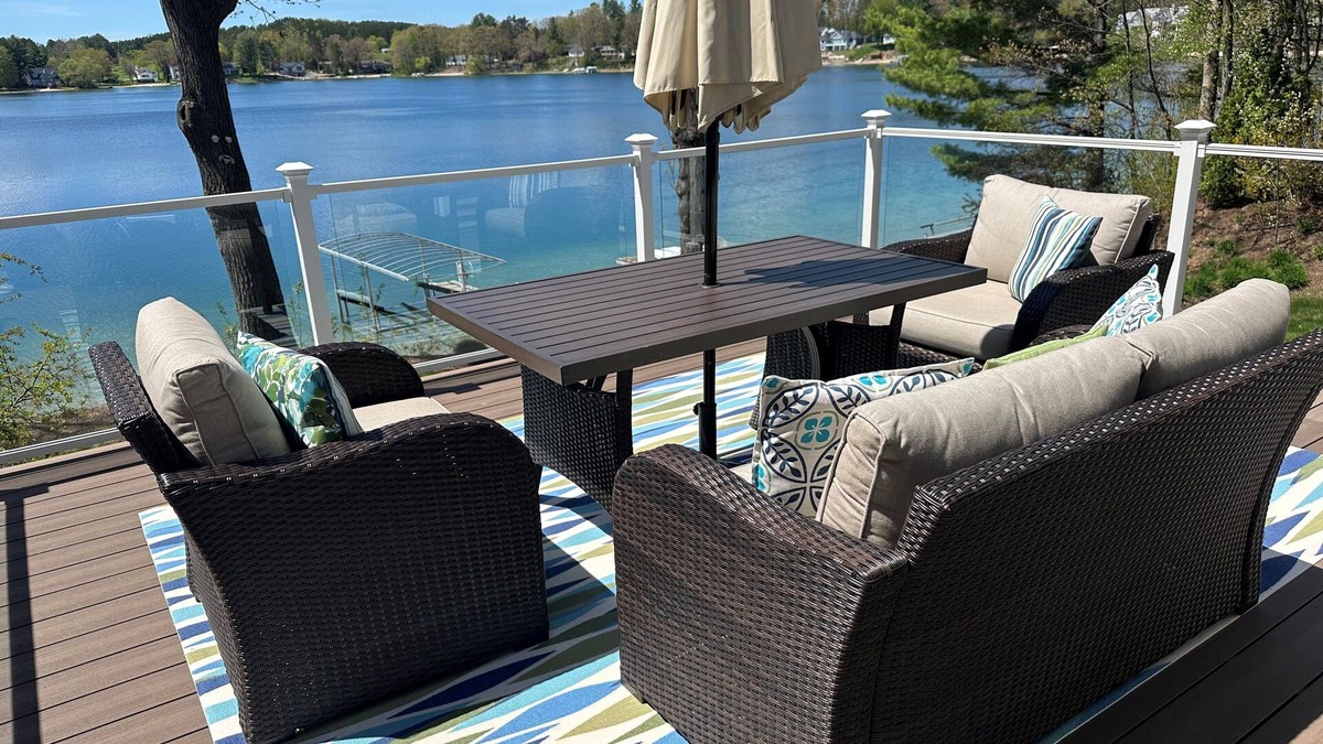Traverse City House | Waterfront w/sandy bottom swimming in Traverse City, Multi-week, A/C, dog ok