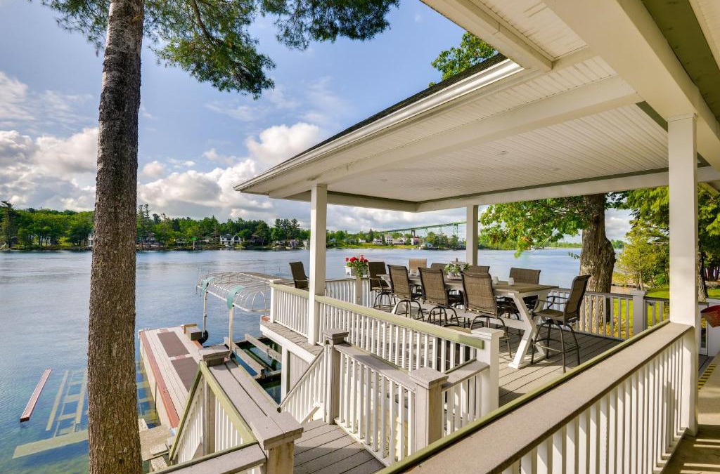 Wellesley Island House | Waterfront Wellesley Island Cottage with Boat Slip!