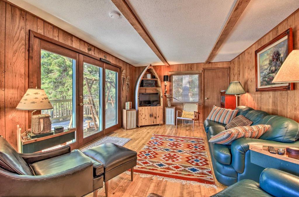 Pine River House | Waterfront Whitefish Lake Home with Dock!