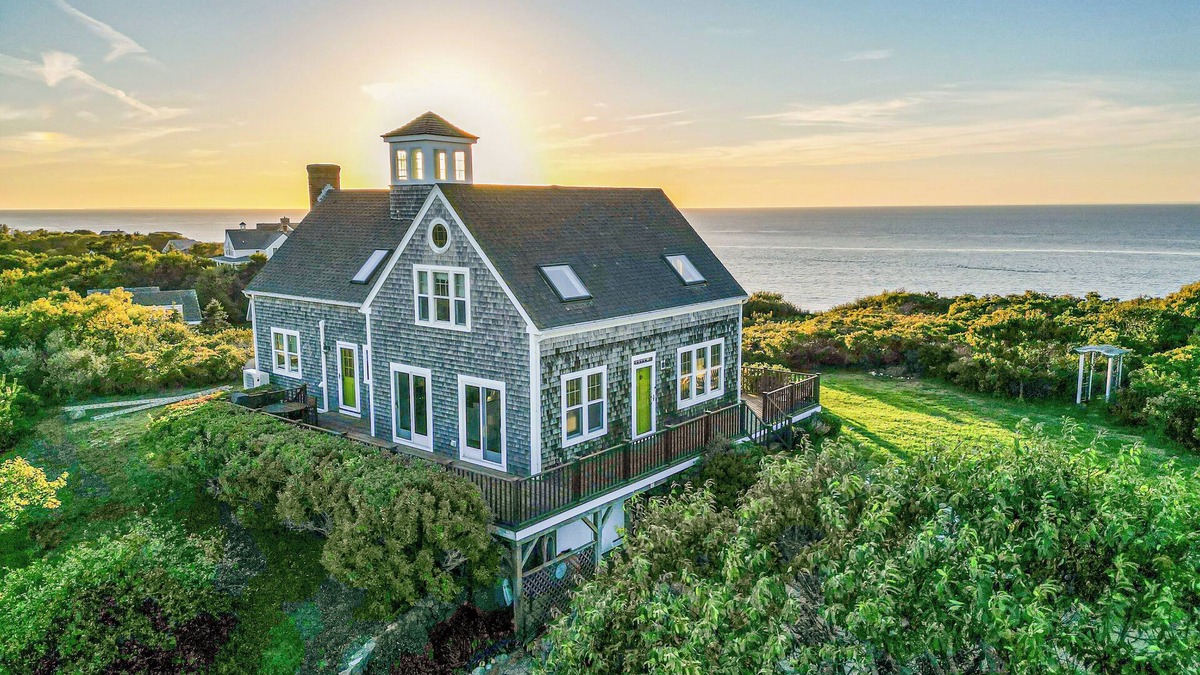 Block Island House | Waterfront with Fantastic Views of Island and Sound, and AC