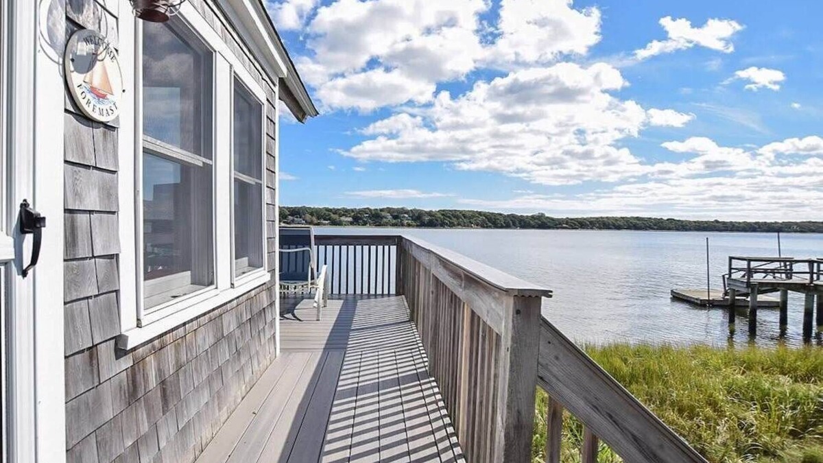 Eastham Cabin | Waterfront with Inspiring Views!