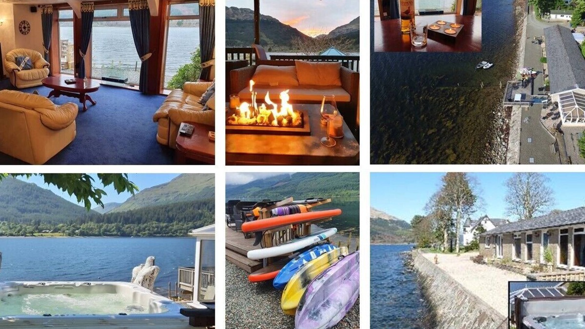 Arrochar House | Waterfront with Private Hot Tub, Kayaks and Paddleboards free for guests use !