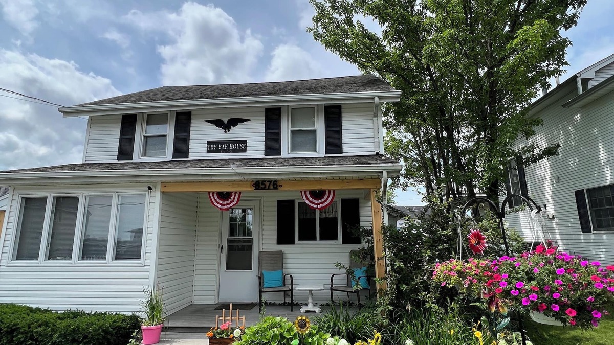 Sodus Point House | Waterfront Year round cottage, Ice fishing, Snowmobile trails nearby!