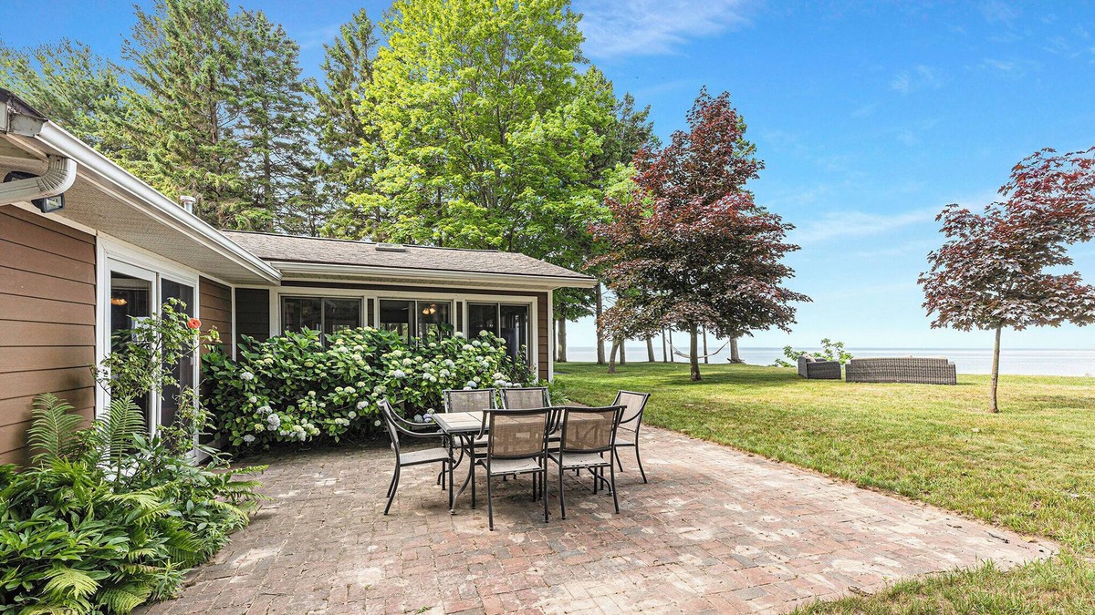 Montague House | Waters Edge Retreat- Private Lake Michigan Frontage