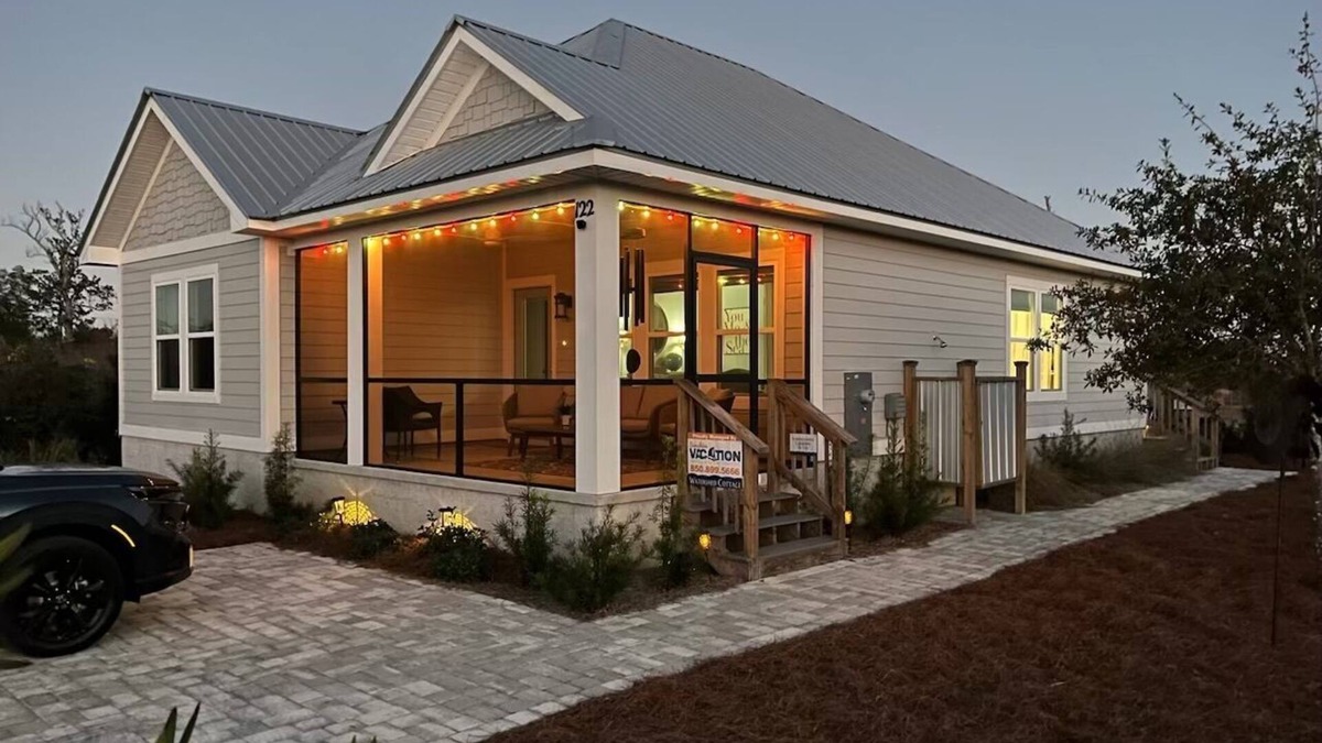Mexico Beach House | WATERSHED COTTAGE IS A BEAUTIFUL NEW 3BD/2BA HOME! STEPS TO BEACH, PET FRIENDLY!