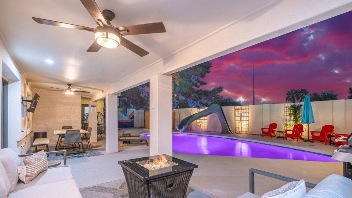 Tami Estates Villa | Waterslide Resort Oasis+Basketball+Golf+Gameroom