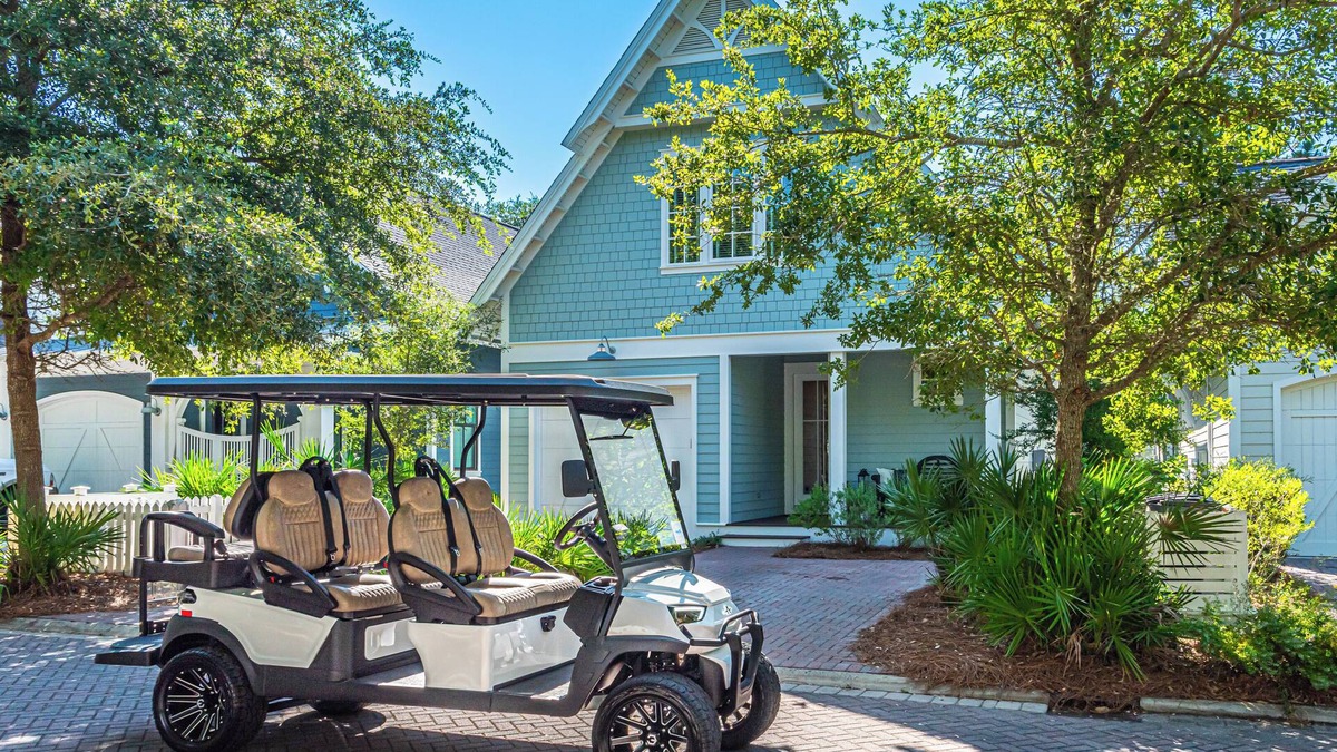 WaterSound West Beach House | Watersound West ~ Golf Cart ~ Private Beach Access