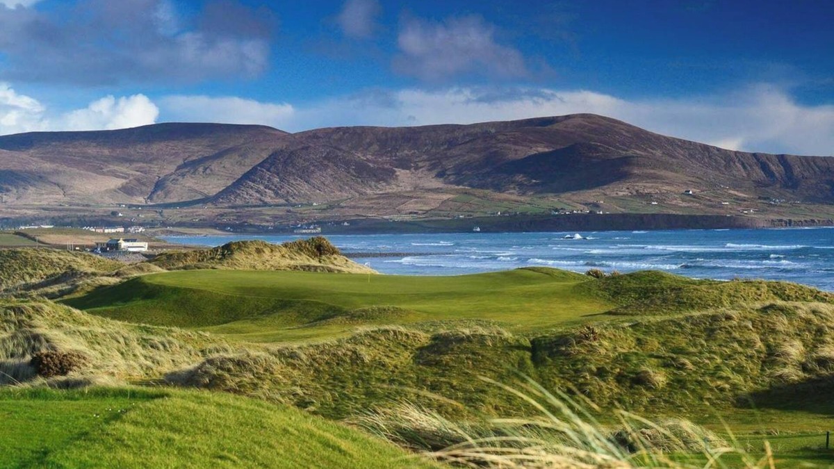 Waterville House | Waterville Luxury: 4BR Retreat Steps from Beach, Golf & Scenic Views