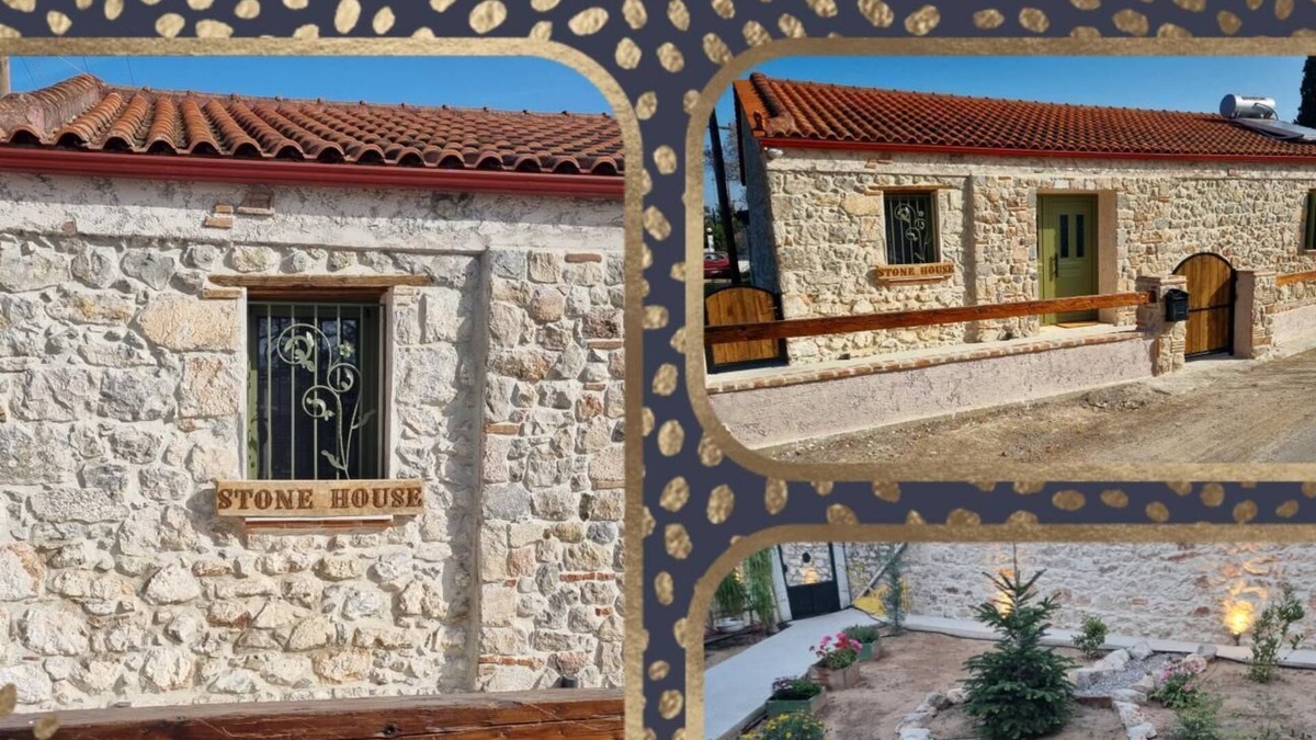 Aliartos Ski Chalet | We Created a Completely Functional Quest House Based on Stone and Wood,