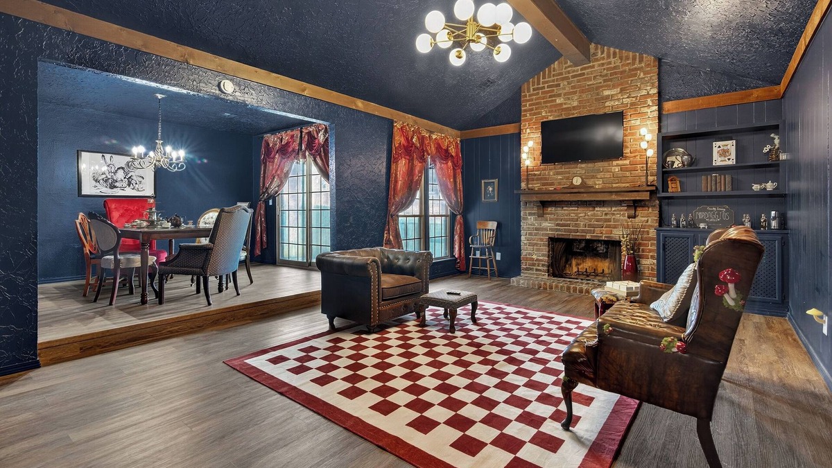 South Tulsa House | We're All Mad Here! - A Wonderland Escape in Tulsa