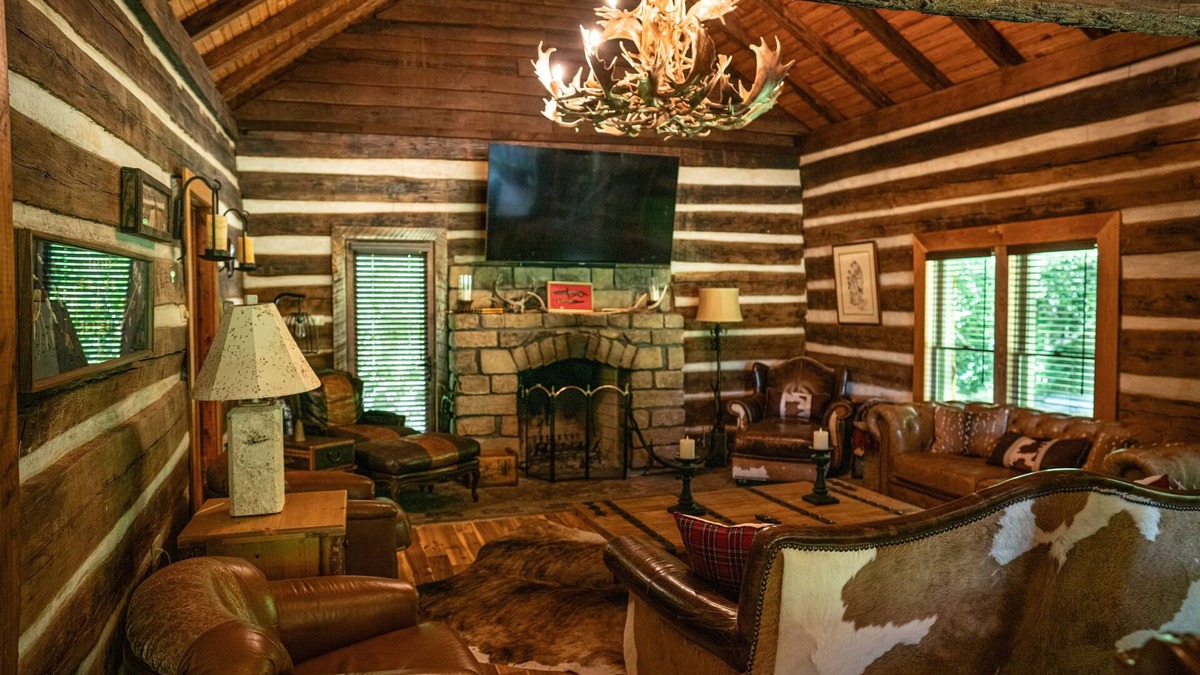 Flatwoods Cabin | Weekend cabin retreat on a secluded 1,000 acres. Miles of hiking trails.