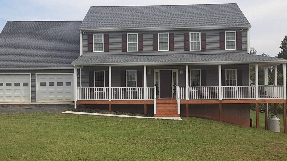 Madison Heights House | Welcome Home! New luxurious home awaits - large family room w/fireplace.