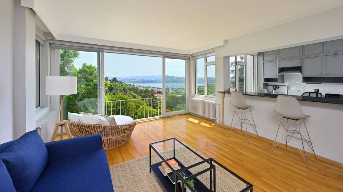 Yenikoy Mahallesi Apartment | Welcome to our gorgeous bright home with beautiful views of the Bosphorus