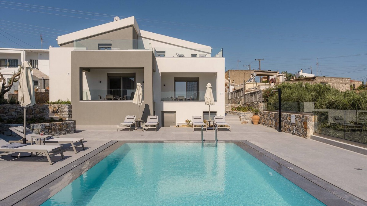 Episkopi Villa | Welcome to our new villa 'Green' with its magnificent view and natural beauty!