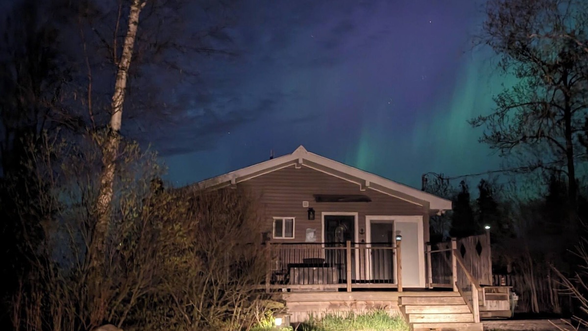 Tobermory House | Welcome to Sunset Cove — a serene waterfront cottage near Tobermory, where turquoise waters meet star-filled skies. Enjoy sunsets, Northern Lights, a private dock, and cozy nights by the fire. Your unforgettable escape awaits.