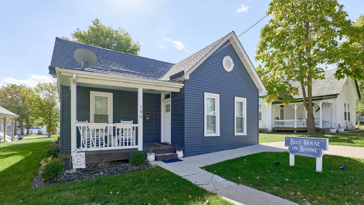 Troy House | Welcome to the "Blue House on Boone"