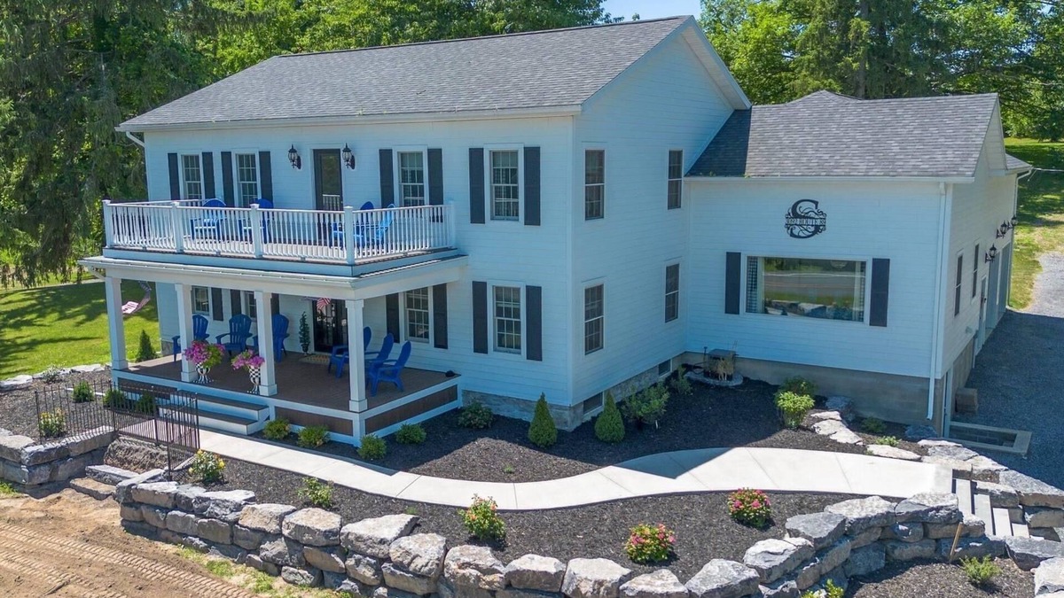Seneca Falls House | Welcome to The Garnsey! Fully renovated + 145' of private beach
