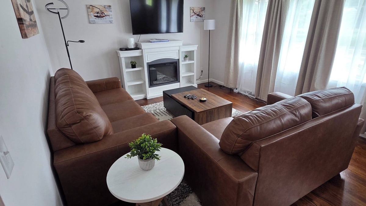 Windsor Locks House | Welcome to The Hangar, a newly remodeled travel-themed stay, 4 minutes from BDL.