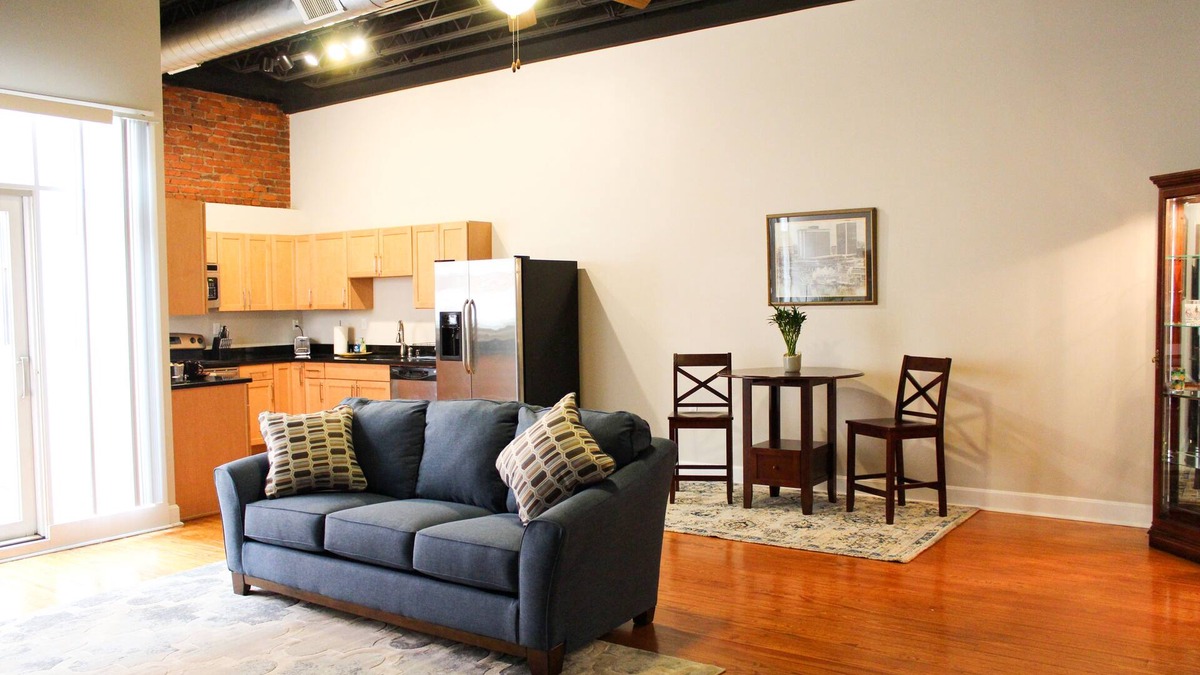 West Main Historic District Condo | Welcome to the River City Loft!
