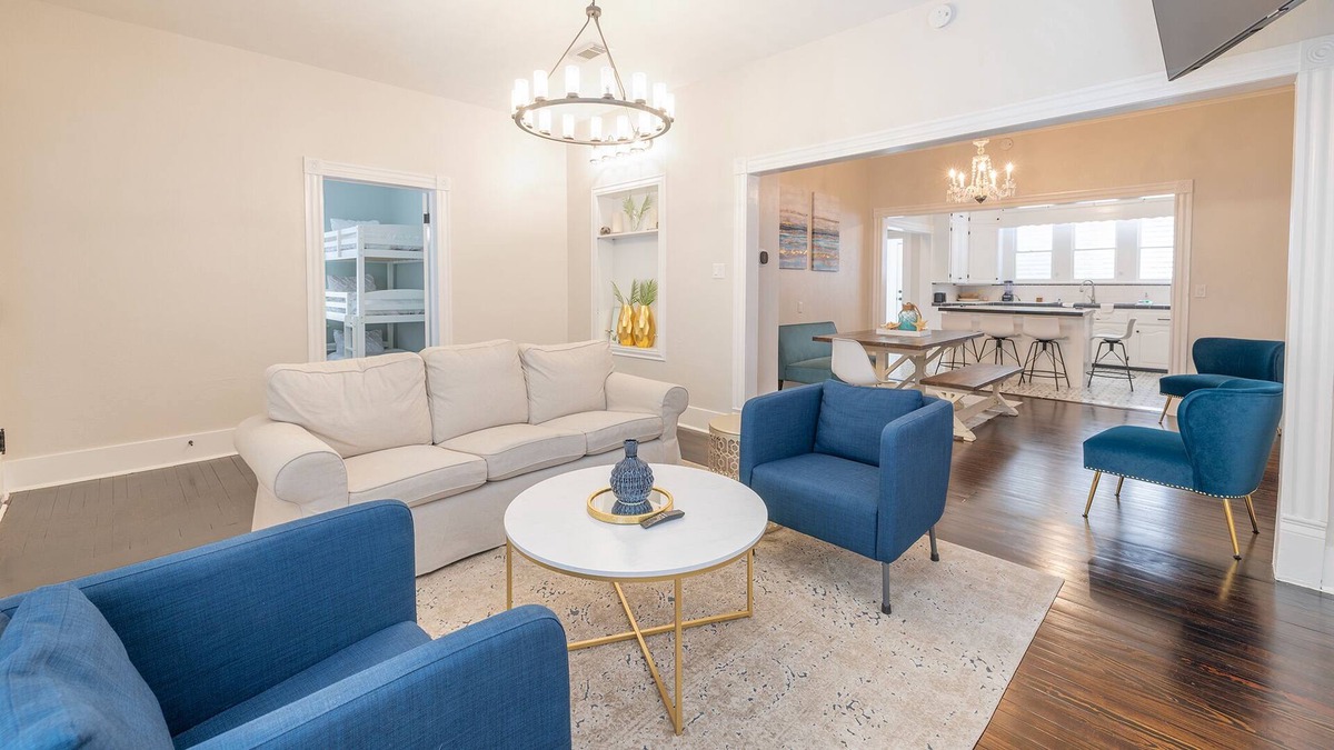 San Jacinto House | Welcome to the stunning Sand Dollar Shores!, A beautifully renovated 4 bedroom,