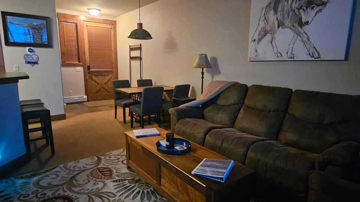 Granby Condo | Welcome to your private, 2-bedroom, 2-bathroom mountain retreat in Granby Ranch.