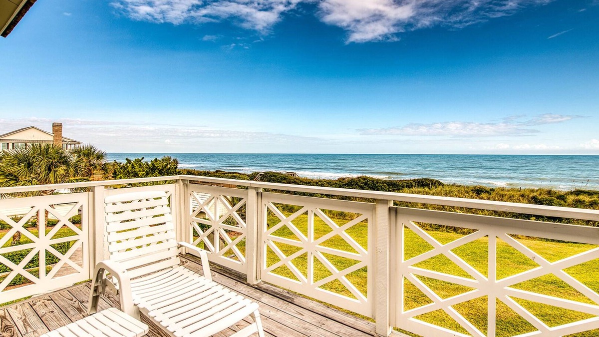 Debordieu Colony Villa | Well-appointed Oceanfront Villa with Elevator, wifi and decorated in a French country style