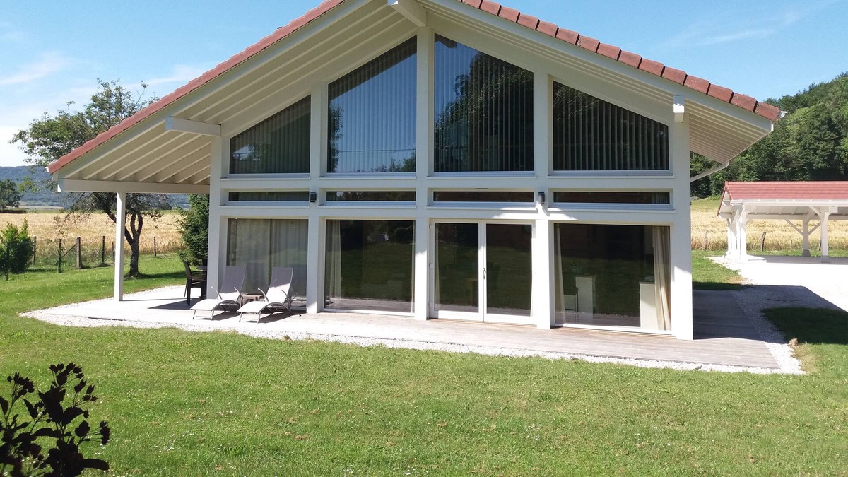 Marigny Ski Chalet | Well-being CHALET, 100m2 spa sauna, 1km LAC CHALAIN,