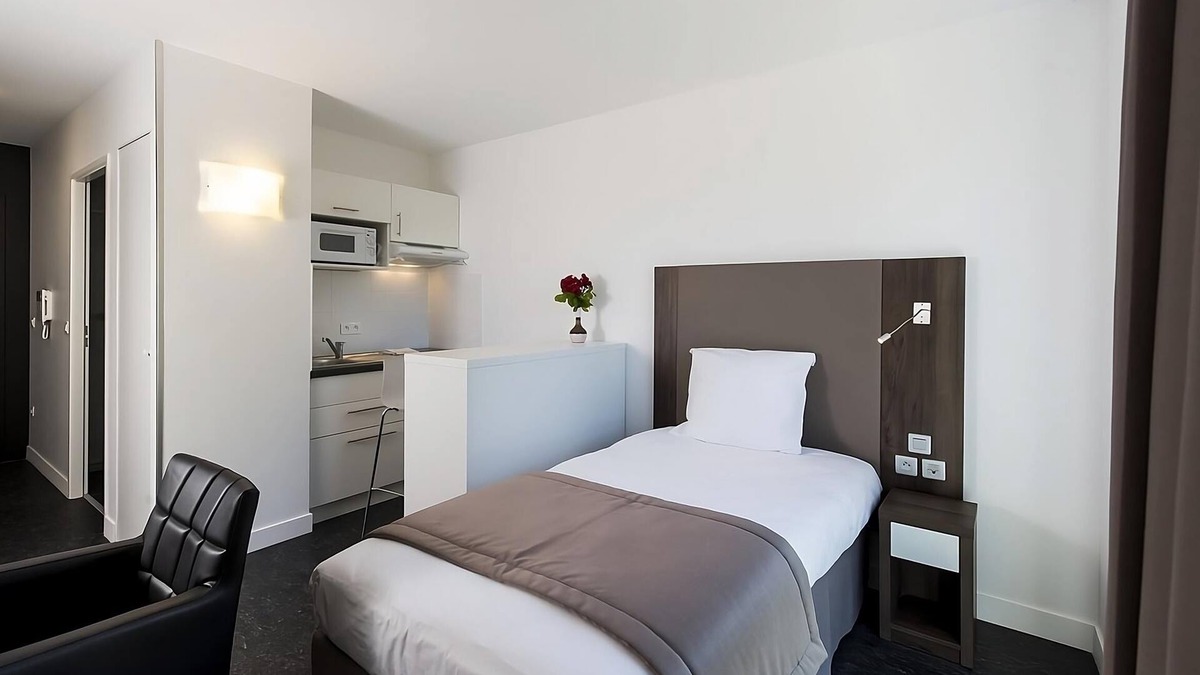 Dijon Hotel | Well-Equipped Room in Calm Locale – Steps from Tram Station