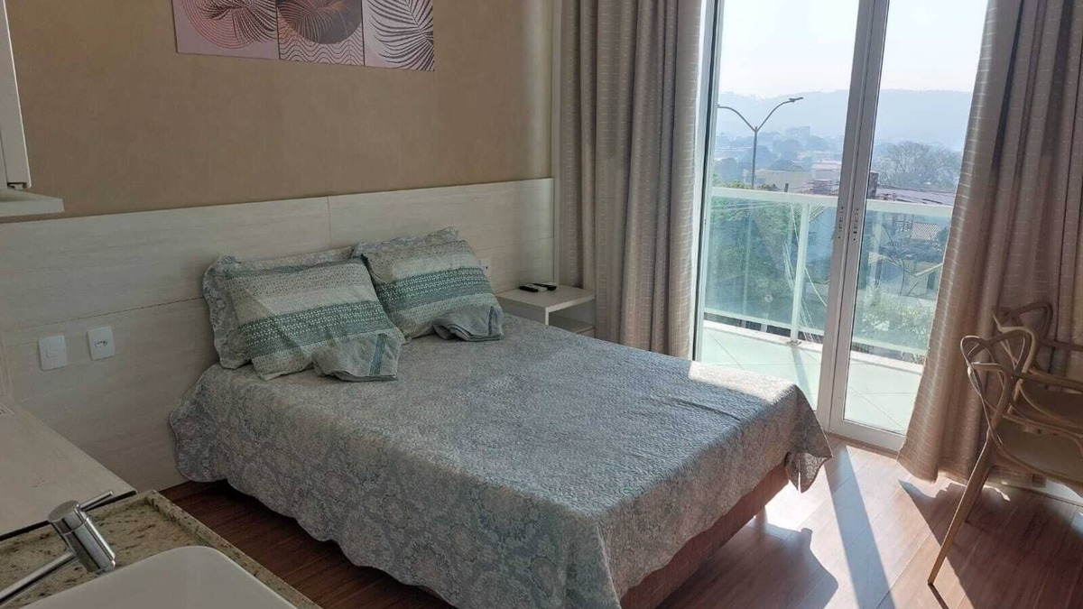 Lagoa Santa Apartment | Well located flat with balcony and 14km from the airport