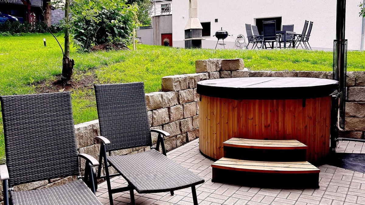 Rotterode House | Wellness am Morgengau mit Whirlpool und Sauna