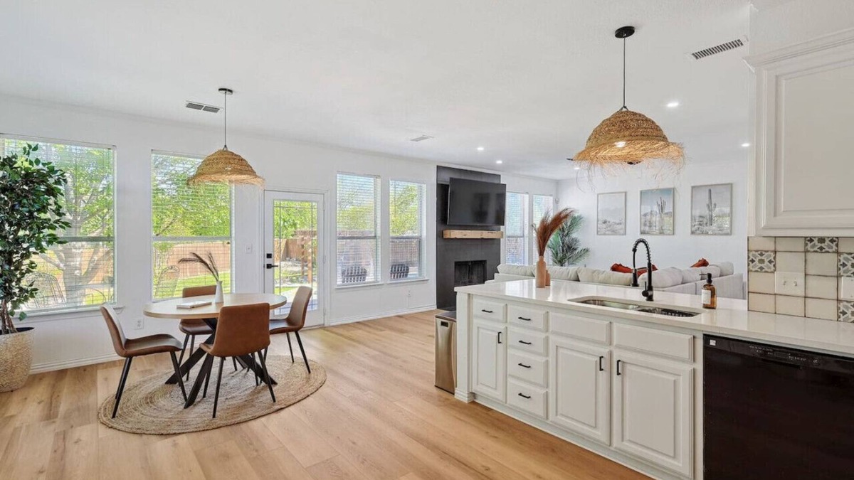 Sachse House | Wellness Oasis 5BR W Pool + Huge Yard + Fire Pit