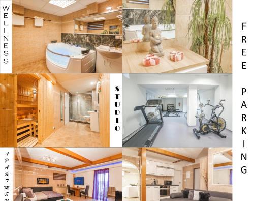 Prague 5 Apartment | Wellness studio! Finnish sauna, Whirlpool, Gym & more!