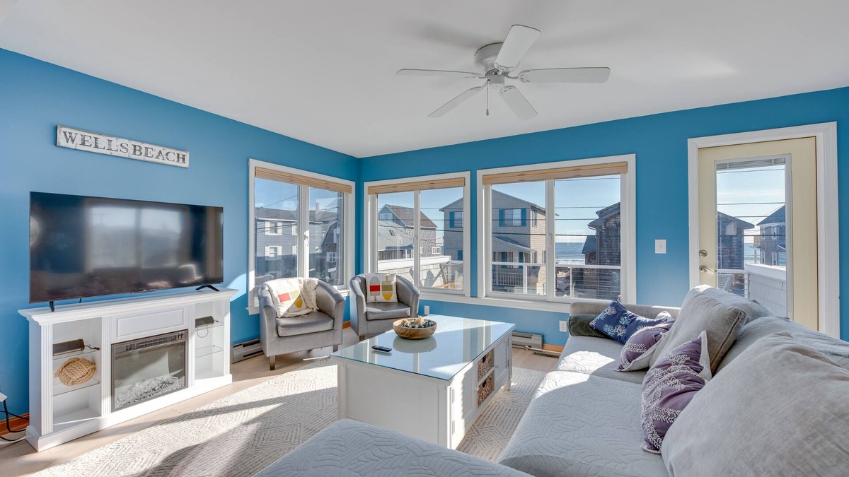 Wells Beach House | Wells Beach House w/Ocean-View Deck
