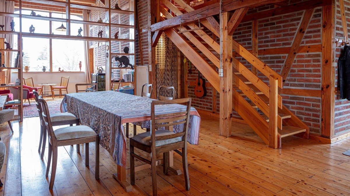 Lemgow House | Wendland barn, bright, cozy vacation home incl. Sauna
