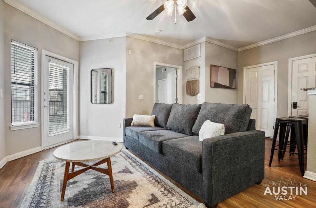 West Campus Apartment | West Campus Accommodations Pool and King Bedrooms