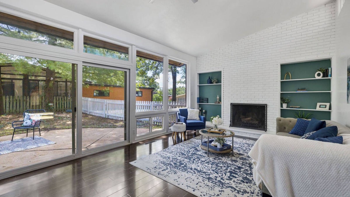 Crystal Lake Park House | West County Gem- MidCentury Charm, Modern Comfort