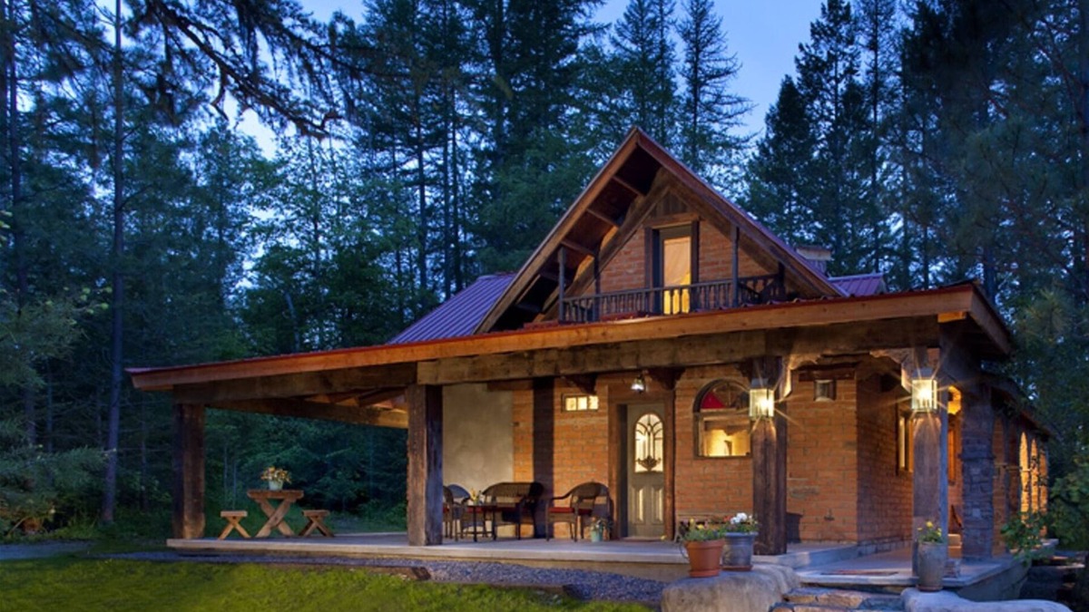 West Glacier House | West Glacier Adobe House