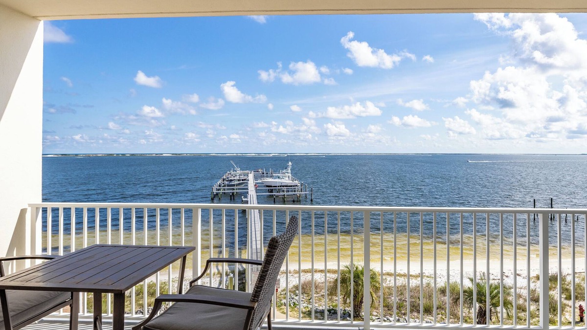 Ono Island Condo | What A View! Marina, Intracoastal, Gulf Islands National Seashore & The Gulf