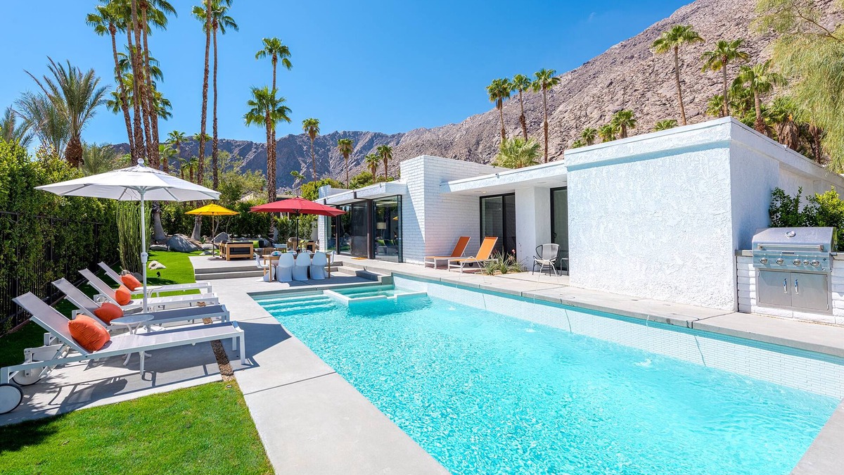 Historic Tennis Club House | Where Mid-Century Modern Meets The Mountain