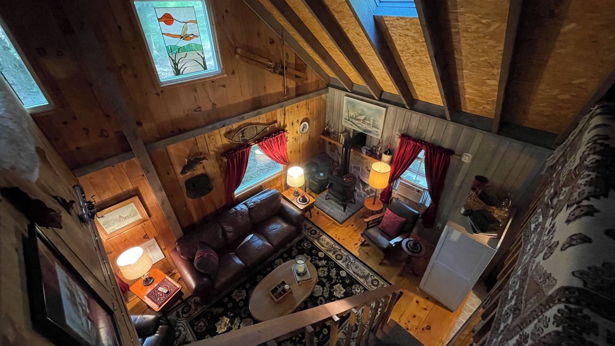 Huntingdon Cabin | Where the signal is weak, but the connections are strong…