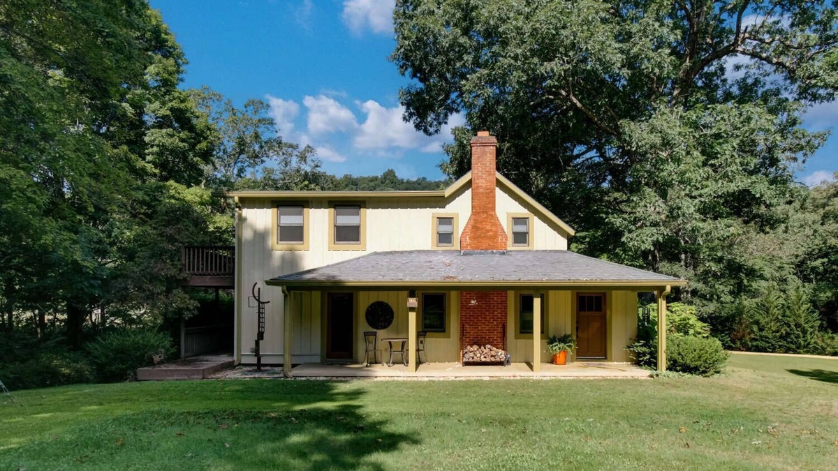 Warm Springs House | Whimsical Artists Cottage by Mountain Stream