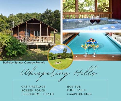 The Woods Ski Chalet | Whispering Hills - Pet Friendly - Hot Tub - Grill - Wifi - Fire Pit - Covered Porch - Screen Porch - Fireplace - View - Billiard Table - Game room
