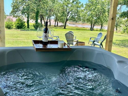 Madill Other | Whispering Oak- Lakefront Cabin Retreat