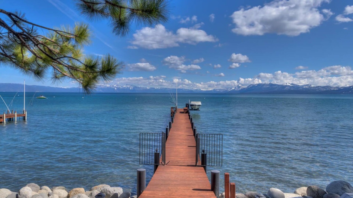 Tahoe City House | Whispering Pines by Tahoe Getaways - Lakefront w/Private Pier, Buoy w Pool Table, Fireplace