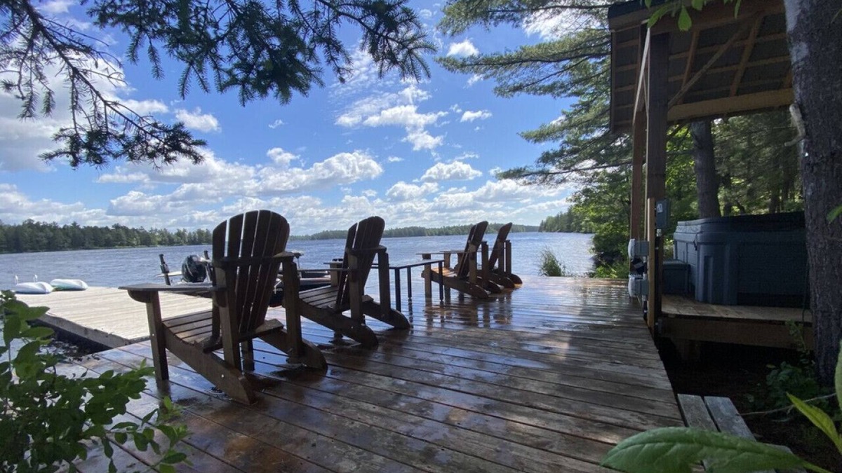 West Nipissing Ski Chalet | Whispering Pines @ Paradise Cove - Lake Nipissing
