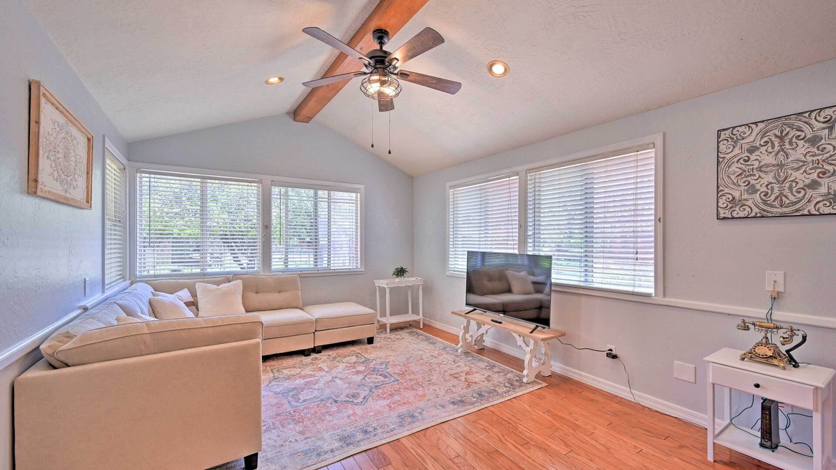 Whispering Pines Cottage | Whispering Pines Home: Fire Pit, Near Scenic Hikes