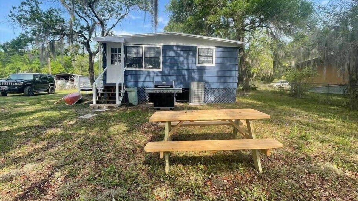 Keystone Heights House | White Sands Lake Cottage - Canoe, Hammock