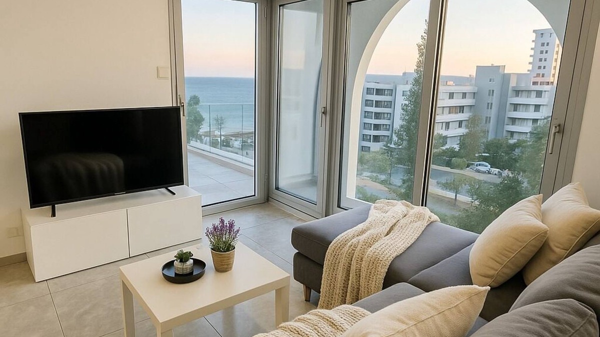 Agios Tychon Apartment | White Sea View Limassol - Your apartment near the Limassol's beach