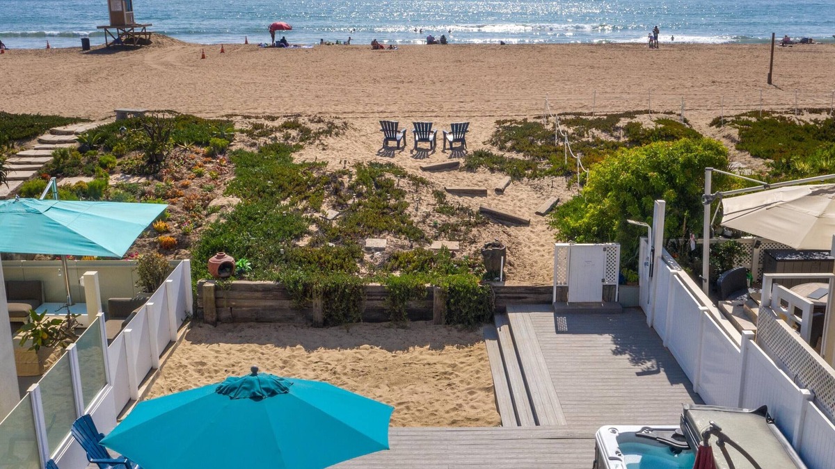 Sunset Beach House | Whole Beachfront House - New Remodel - Views, Spa + Deck
