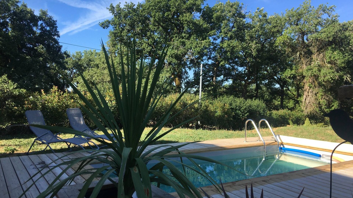 Autoire House | Whole house with swimming pool in Autoire near Rocamadour in the heart of nature